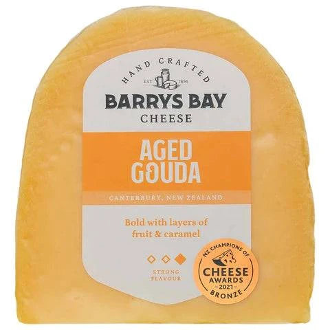 Barrys Bay Aged Gouda 125gm - Veggie Fresh Papanui