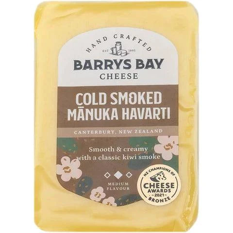 Barrys Bay Cold Smoked Manuka Havarti 110gm - Veggie Fresh Papanui